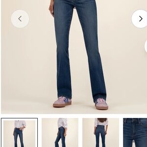 Kut from the Kloth Dark Blue Bootcut Jeans